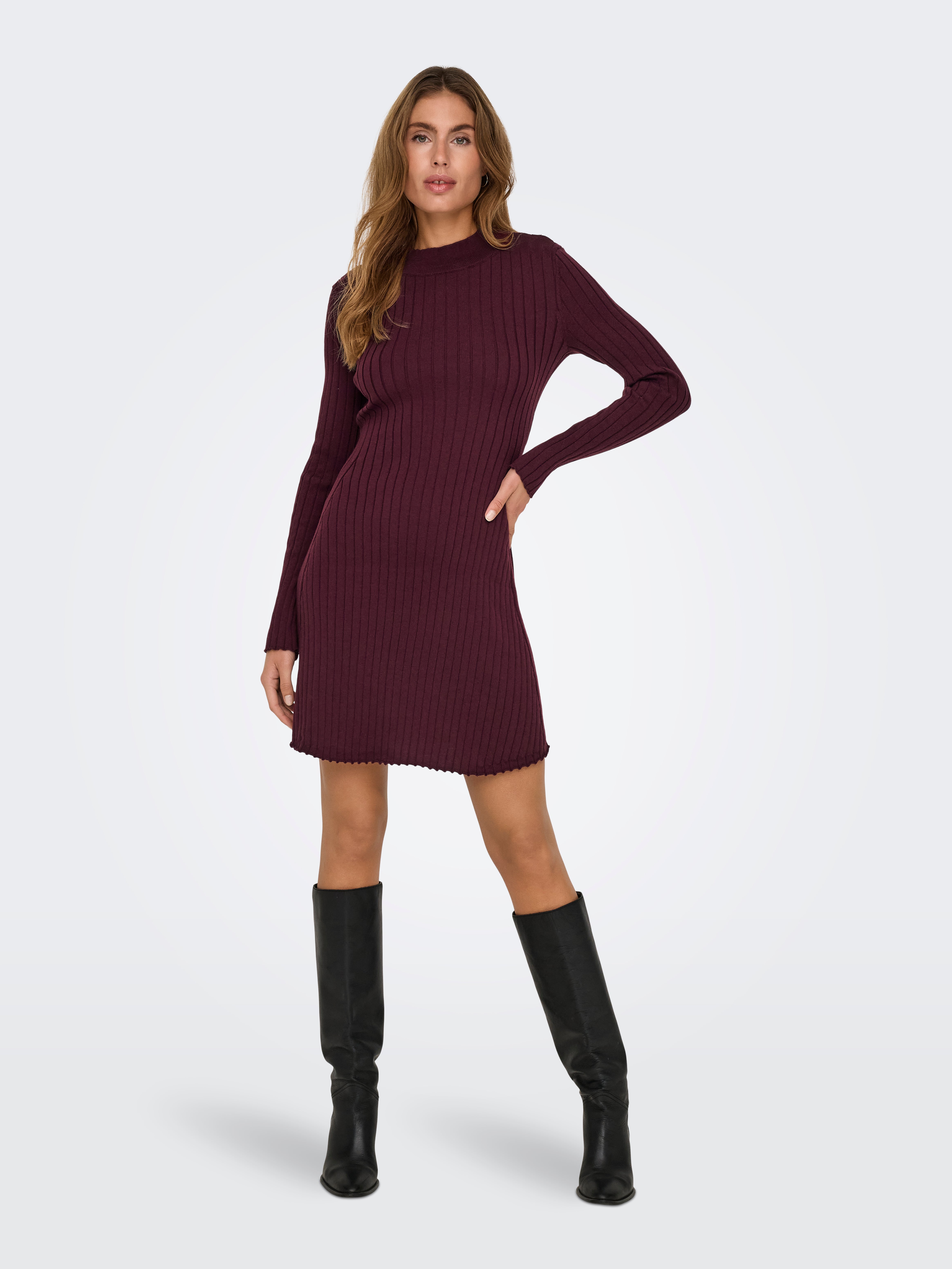 JDYERIKA Kurzes Kleid Windsor Wine