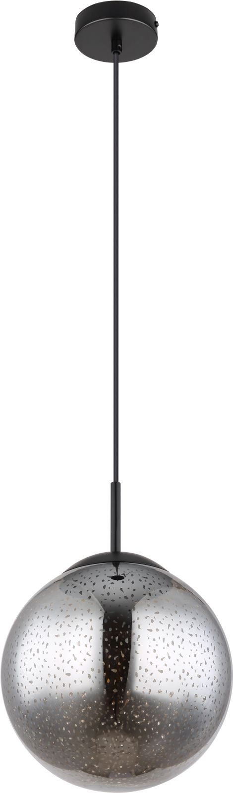 Hängeleuchte - schwarz - Ø 25 cm