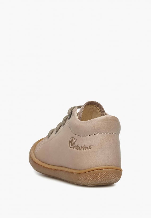 NATURINO COCOONLauflernschuhe aus Nappaleder, Taupe