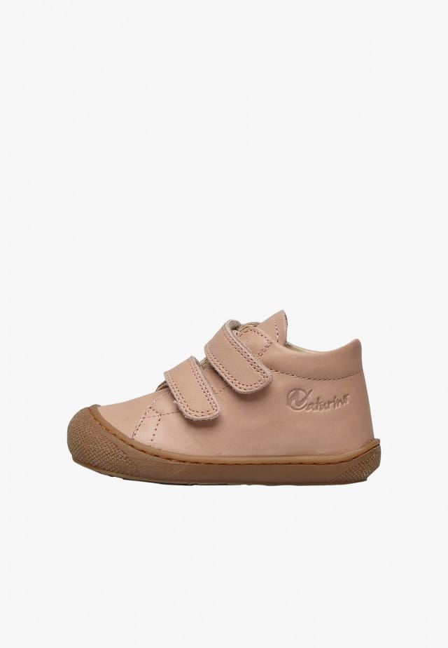 NATURINO COCOON VLLauflernschuhe aus Nappaleder, Puderrosa