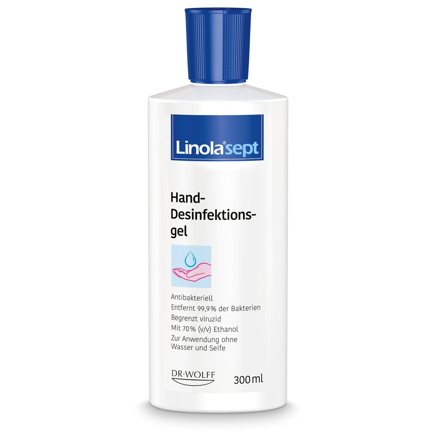 Linola® sept Hand-Desinfektionsgel - Desinfektionsmittel für die Hände