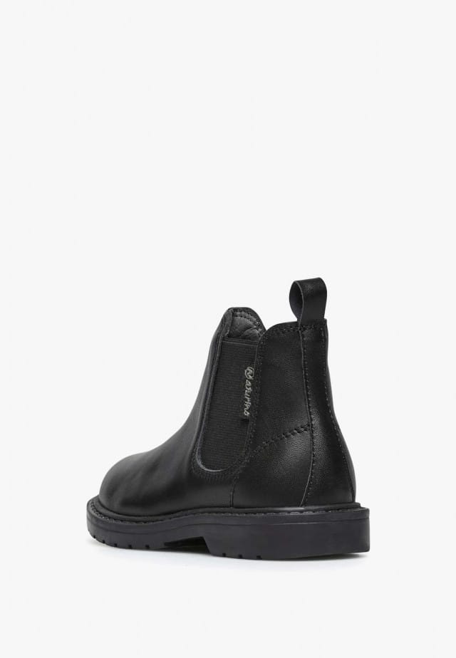 NATURINO PICCADILLYChelsea-Boots aus Leder, Schwarz