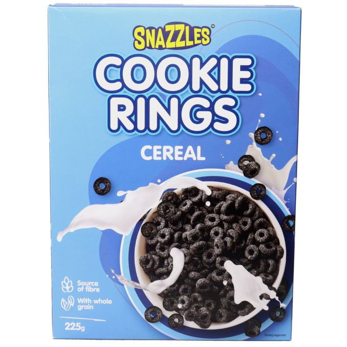 Frühstücksmüsli Kakao-Kekse, 225g von Snazzles