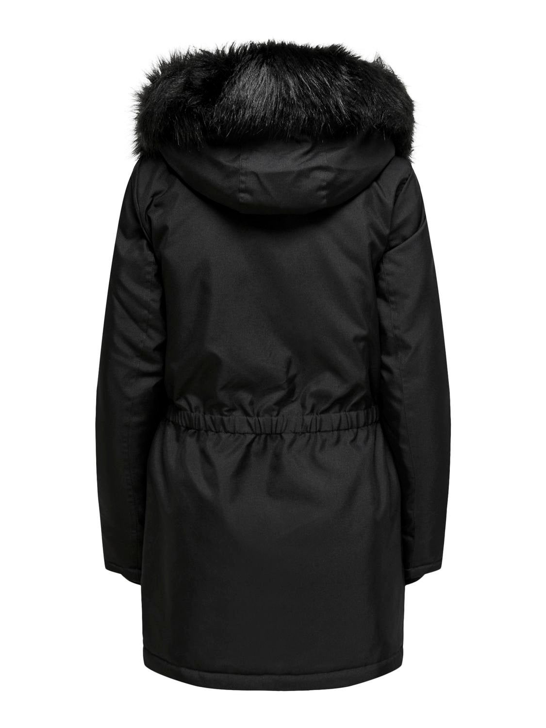 ONLIRIS Langer Parka Black