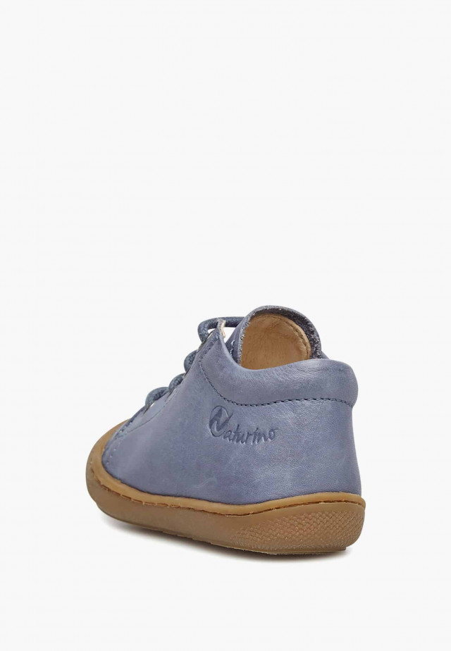 NATURINO COCOONLauflernschuhe aus Nappaleder, Dunkelblau