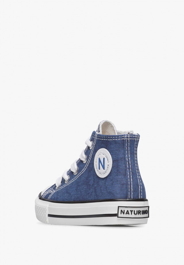 NATURINO YLFAS.Knöchelschuhe aus Stoff, Marineblau