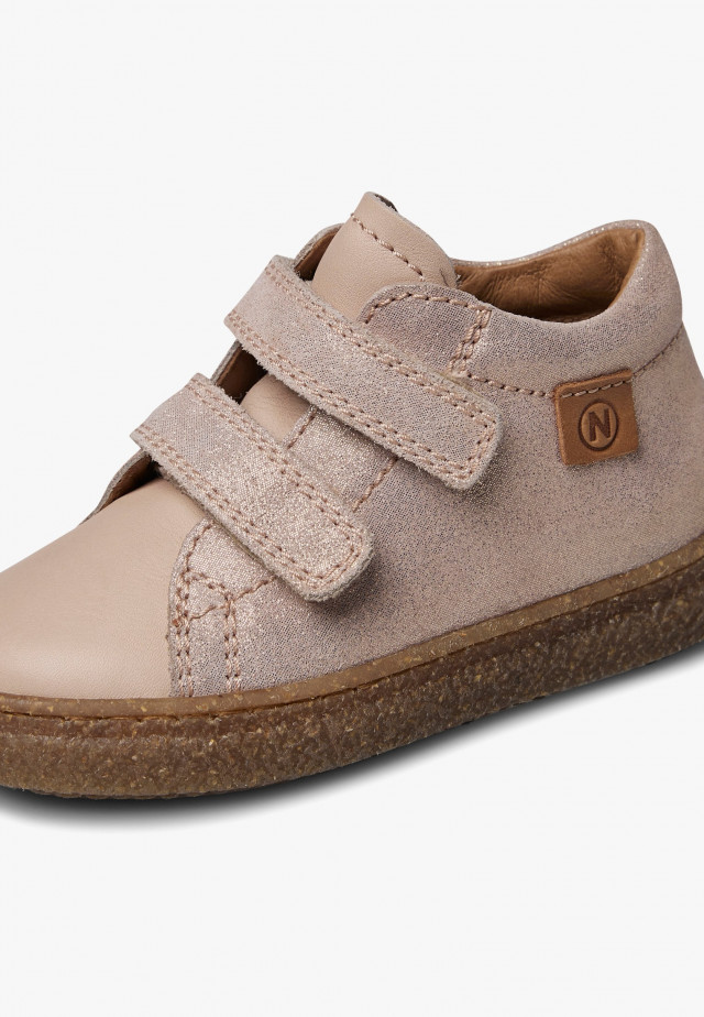 NATURINO ALBUS VLSneakers aus Nappa- und Veloursleder, Puderrosa