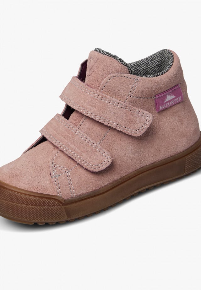 NATURINO NEW MULAZ VL WPKnöchelhoher Schuhe mit Klettverschluss, Altrosa