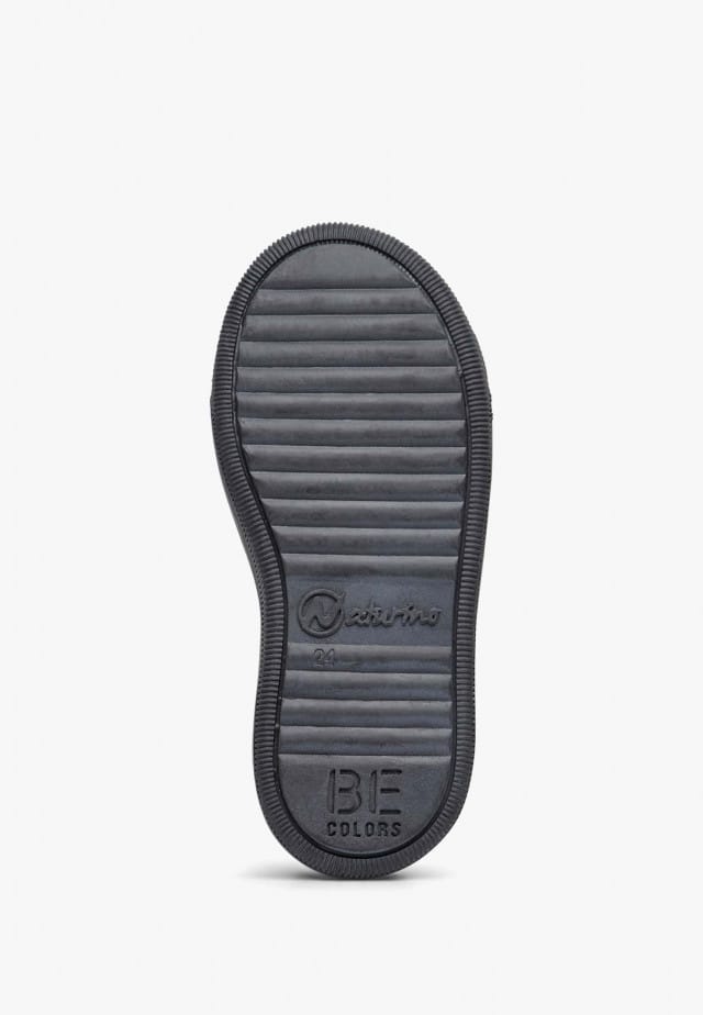 NATURINO CALEB VLSneakers aus Nappa- und Veloursleder, Schwarz