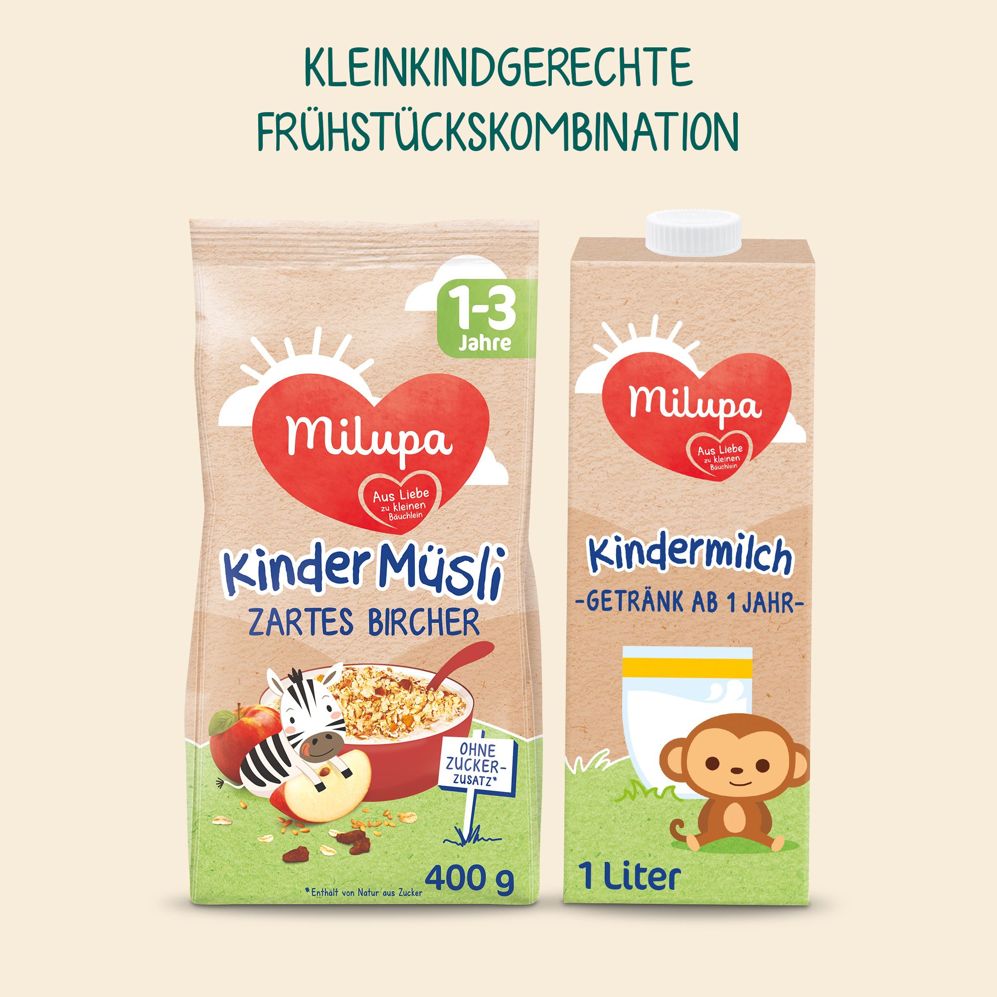 Milupa Kinder Müsli Zartes Bircher