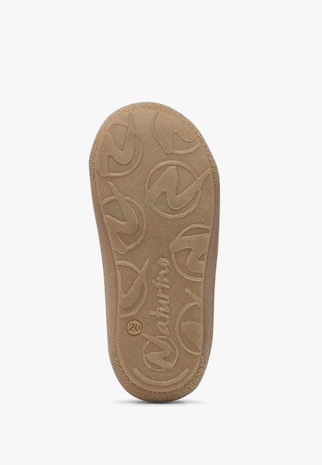 NATURINO JULY ONELauflernschuhe aus Veloursleder, Beige