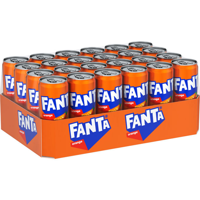 Fanta, 24er Pack (EINWEG) zzgl. Pfand, 24 x 0,33L von Fanta