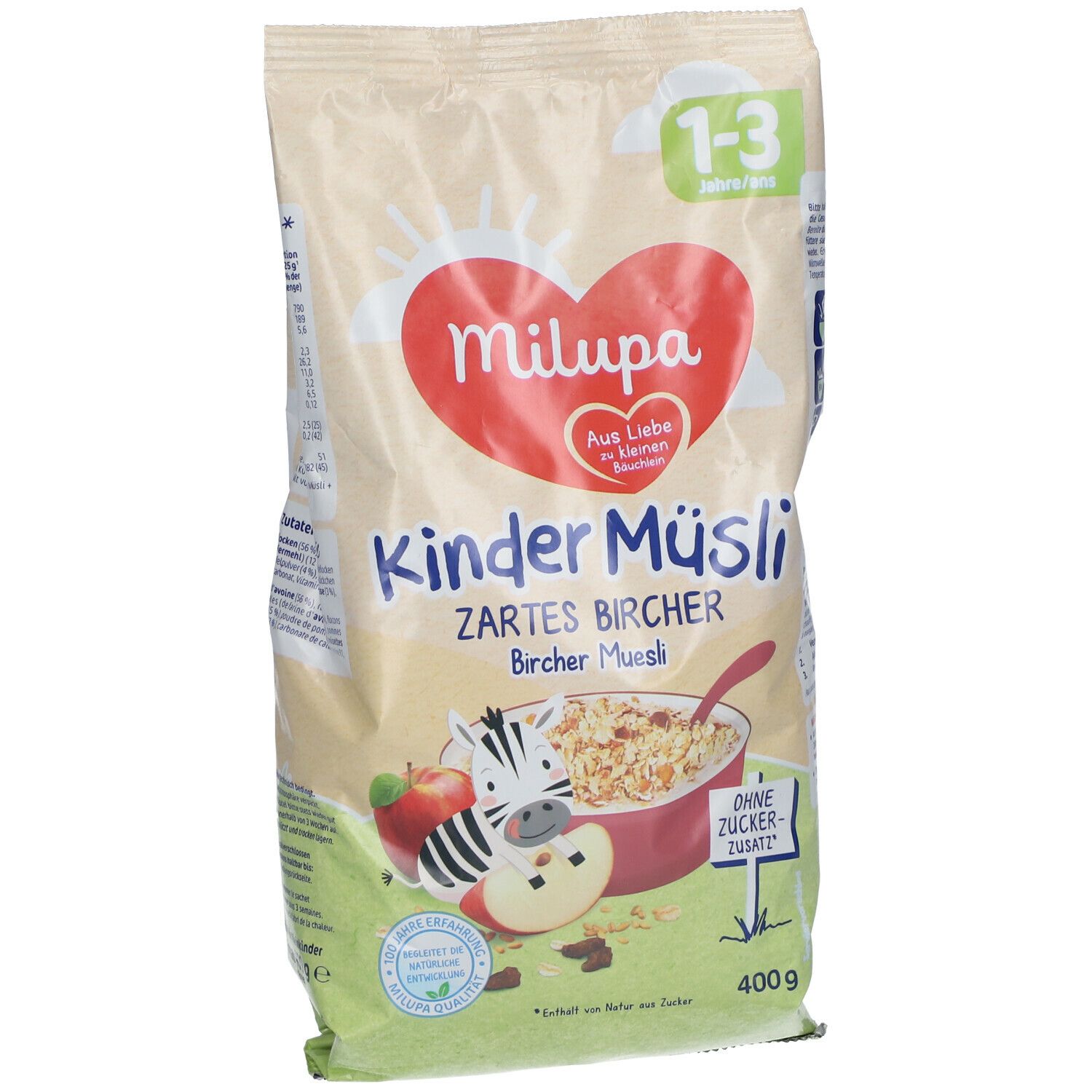Milupa Kinder Müsli Zartes Bircher