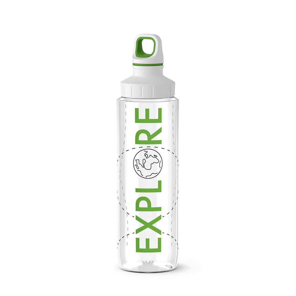 Drink2Go Tritan Trinkflasche, Motiv: Explore