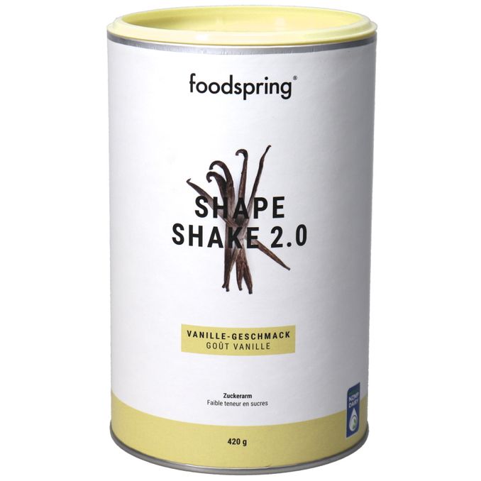 Shape Shake 2.0 Vanilla, 420g von Foodspring