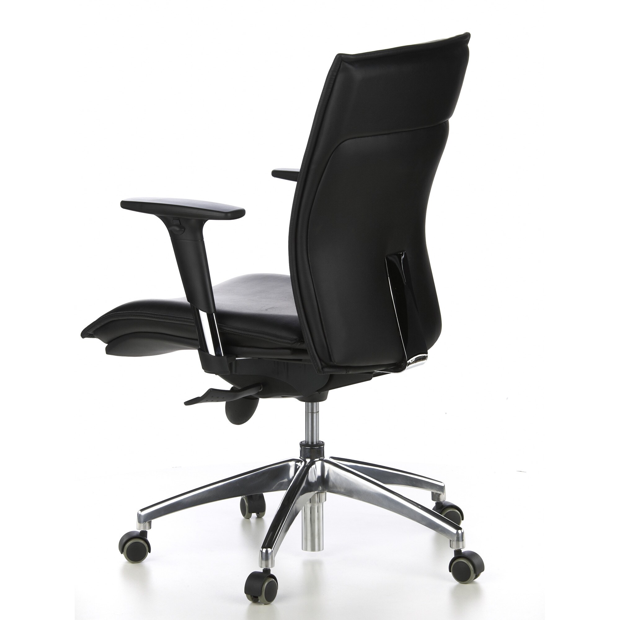 Luxus Chefsessel MURANO 10 Leder mit Armlehnen (höhenverstellbar) hjh OFFICE