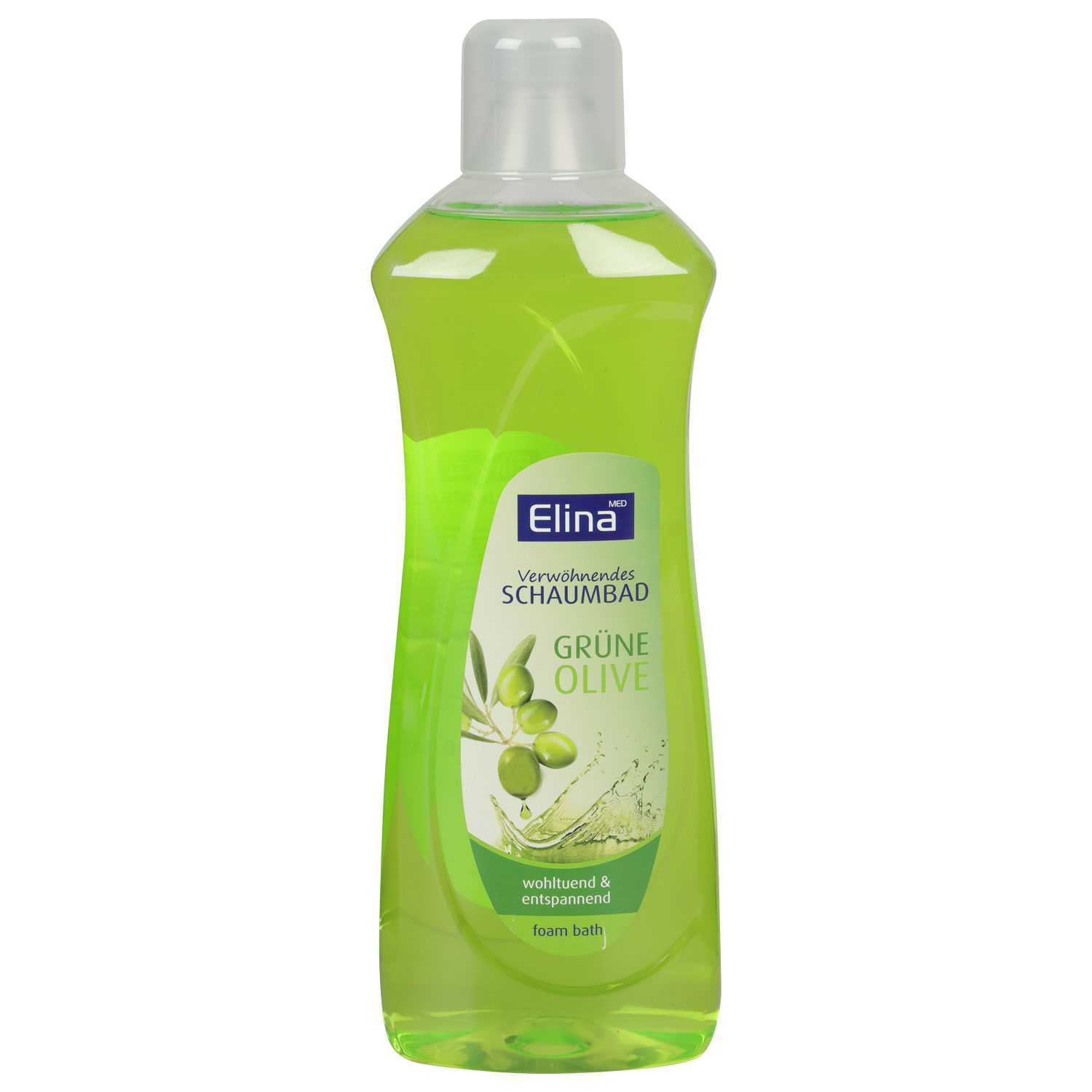Elina Schaumbad Grüne Olive 1 Liter