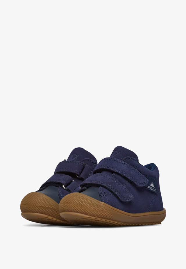 NATURINO RAINTASTIK 3 WP VL.Schuhe aus Leder und Veloursleder, Marineblau