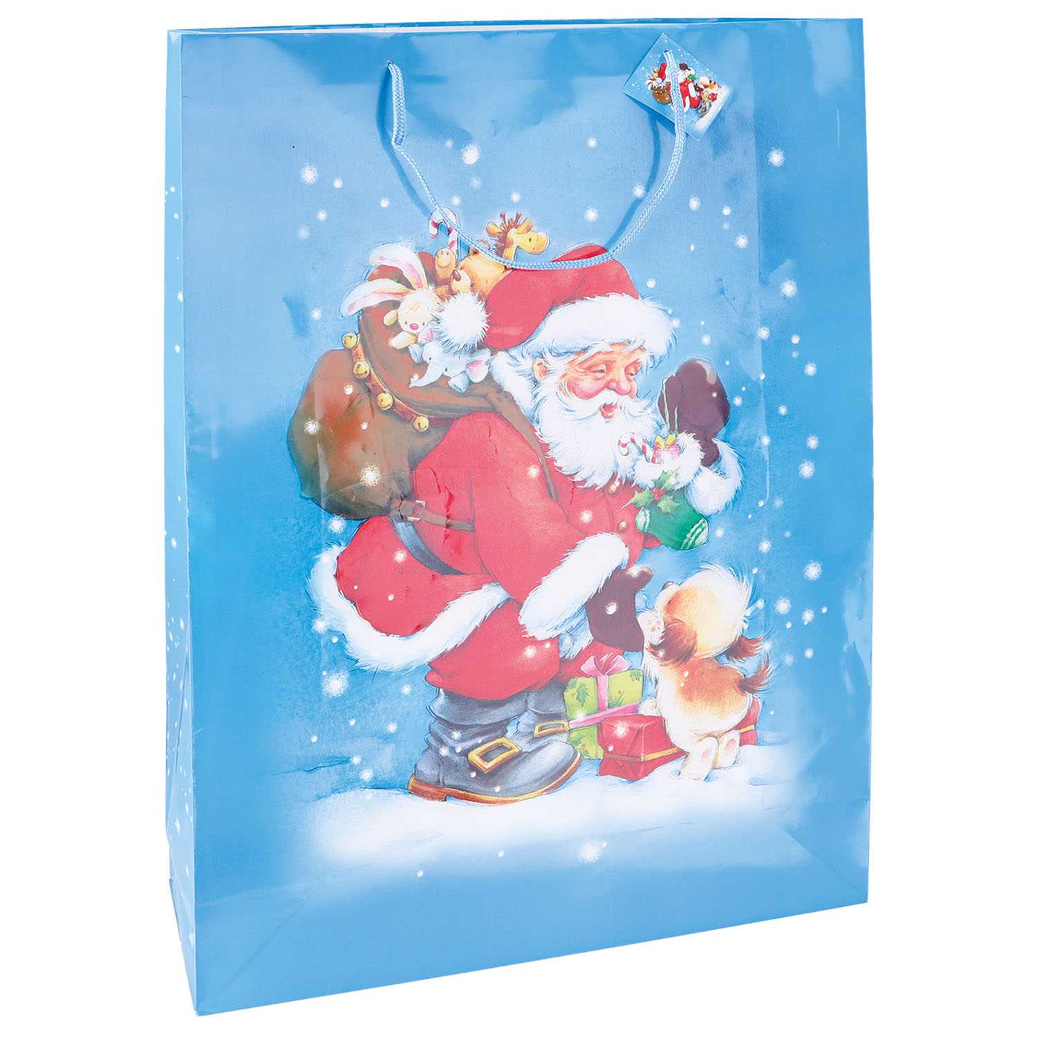 Geschenktüte Weihnachten Lack XXL A2