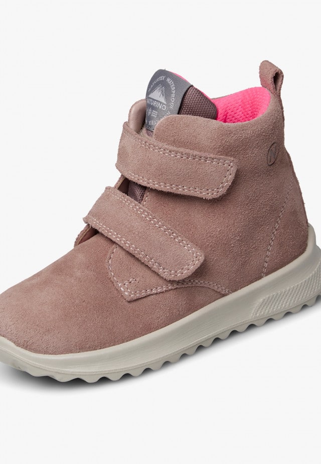 NATURINO WILLIC WPSchuhe aus Veloursleder, Rosa