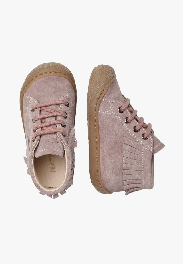 NATURINO JULY ONELauflernschuhe aus Veloursleder, Rosa