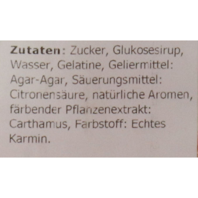 Hamburger Speck, 175g von Fruchtgummis