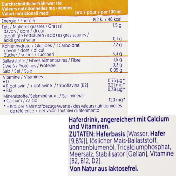 Alpro Hafer Original, 8er Pack, 8 x 1L von ALPRO