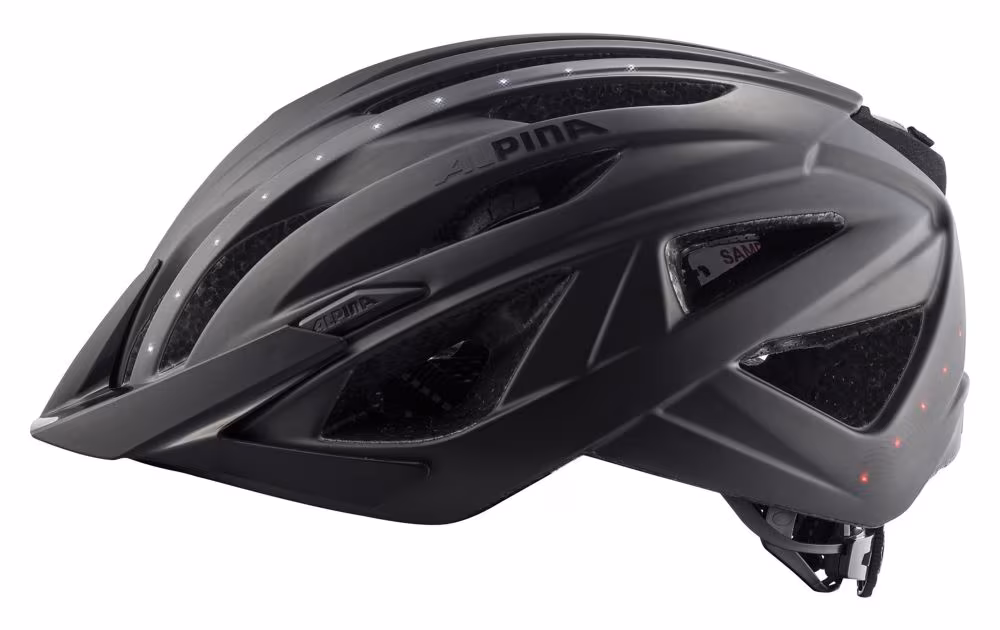 Alpina City- Helm Haga LED schwarz