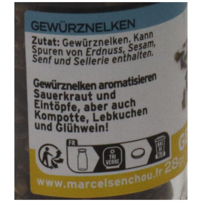 Gewürznelken, 28g von Marcel Senchou