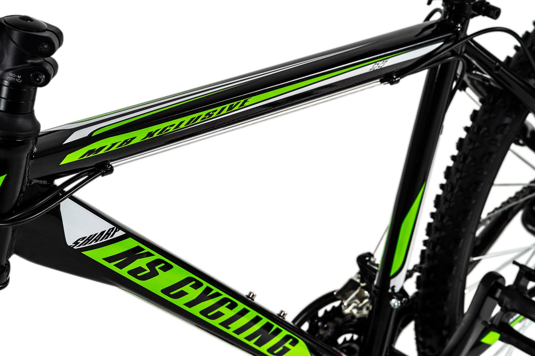 KS Cycling Mountainbike Hardtail 26 Zoll Sharp schwarz-grün