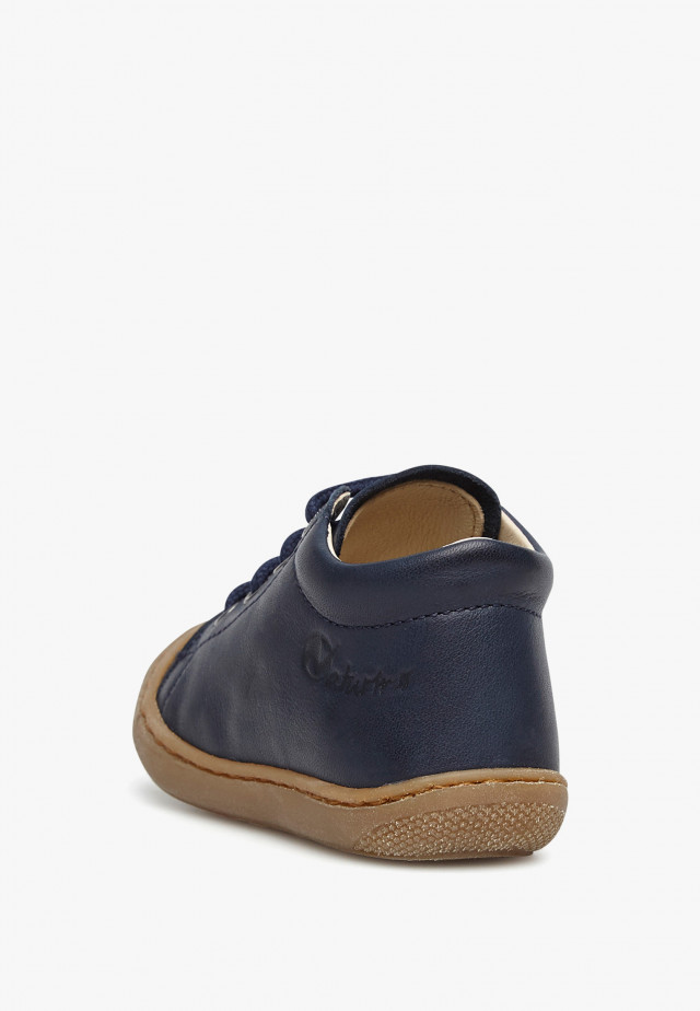 NATURINO COCOONLauflernschuhe aus Nappaleder, Blau
