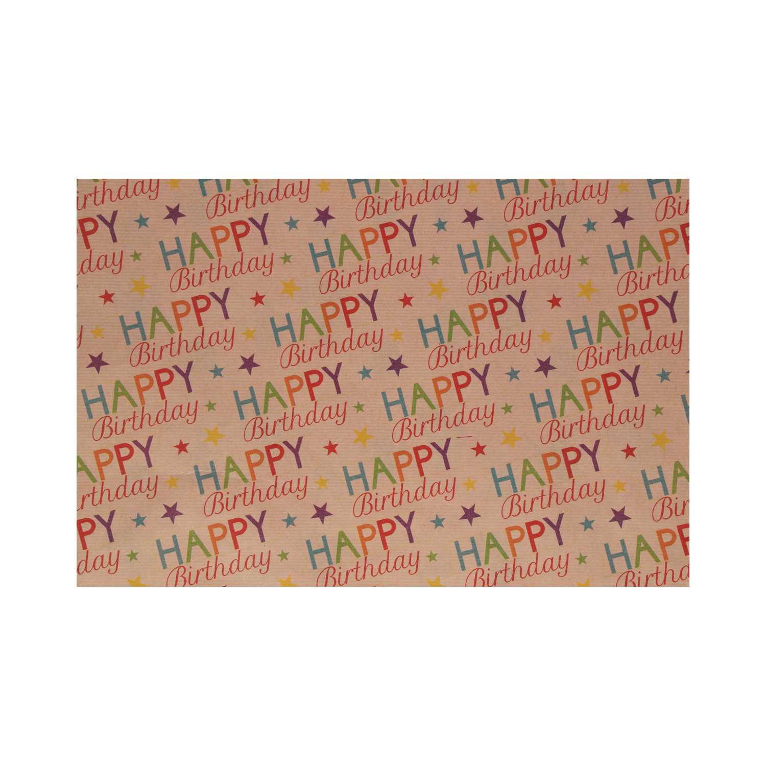 O'canny Geschenkpapier Natur D 2 m x 70 cm