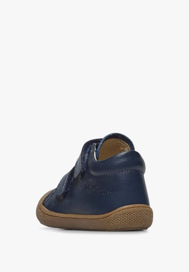 NATURINO COCOON VLLauflernschuhe aus Leder, Azurblau-Blau