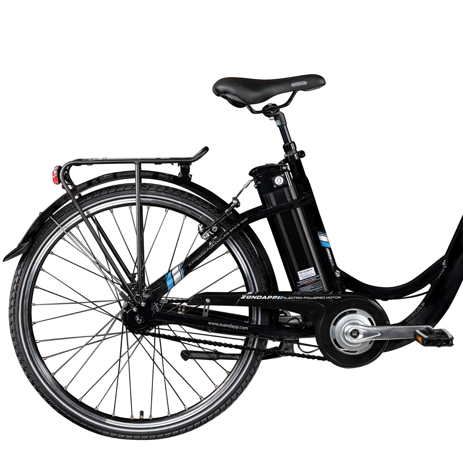 Zündapp GREEN 3.7 E-Citybike 28'' - schwarz-blau