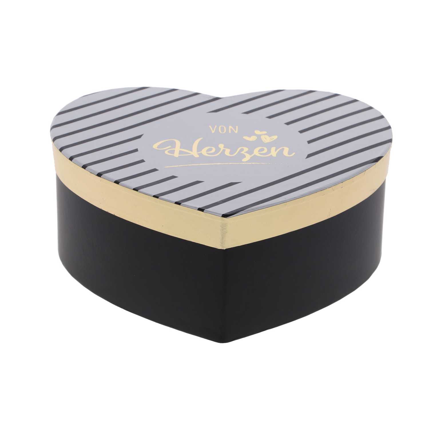 Geschenkbox Herzform Größe 2  22x19.5x8.5cm