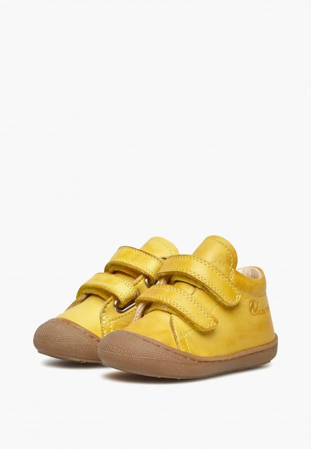 NATURINO COCOON VLLauflernschuhe aus Nappaleder, Gelb