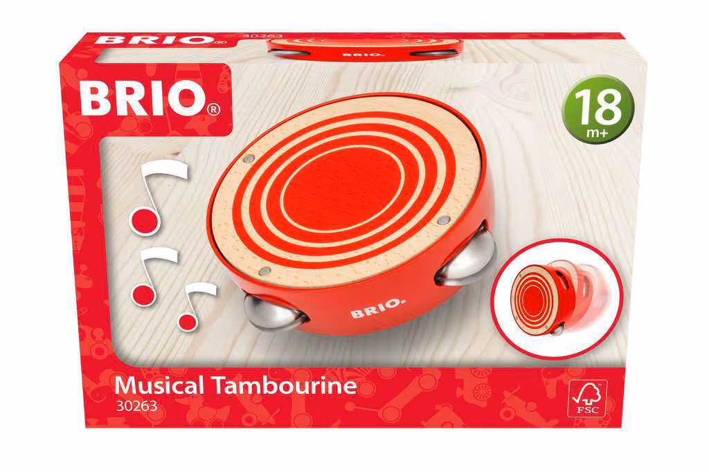 BRIO Spiel Schellentrommel