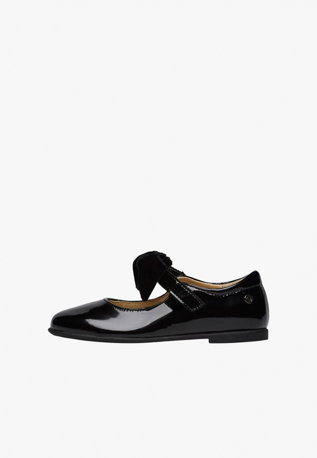 NATURINO SIELLEBallerinas aus Lackleder, Schwarz