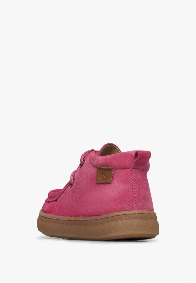 NATURINO KASDENSchuhe aus Veloursleder, Korellenrot