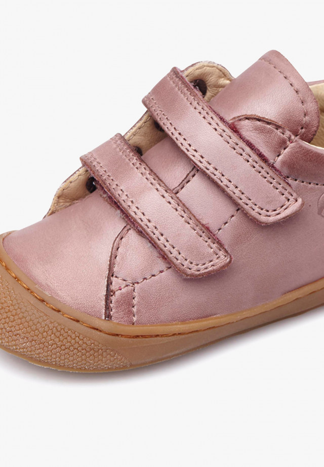 NATURINO COCOON VLLauflernschuhe aus Nappaleder, Altrosa