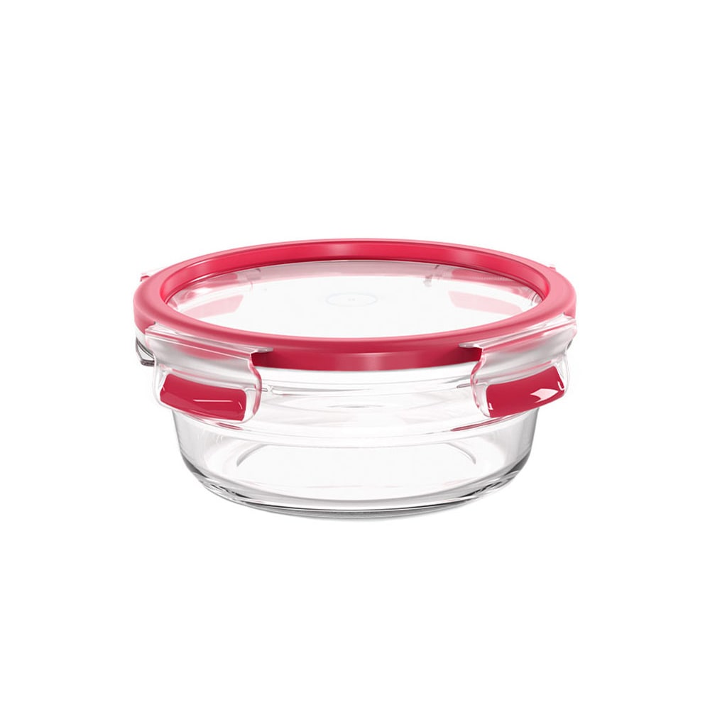 CLIP & CLOSE Frischhaltedose Glas, rund