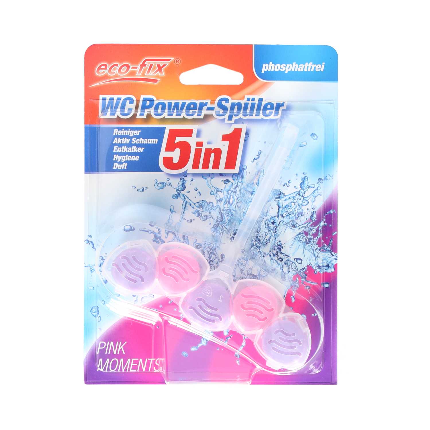 eco-fix 5in1 WC Power-Spüler Pink Moments