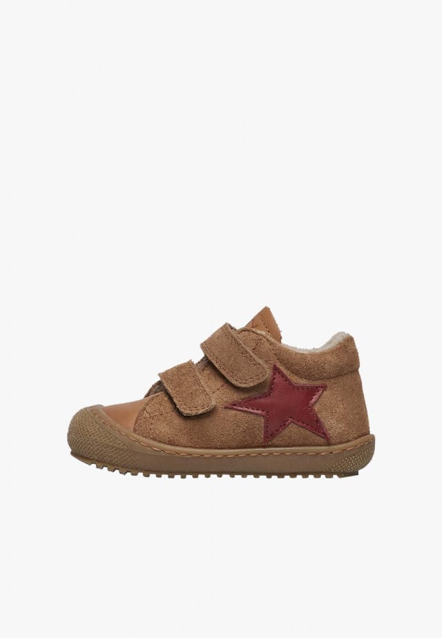NATURINO KOLDE 2 VLLauflernschuhe aus Leder und Veloursleder, Braun