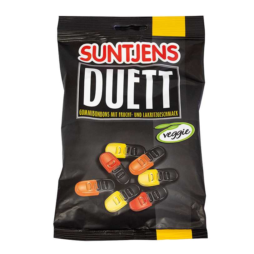 Lakritz Duett SUNTJENS, Veggie