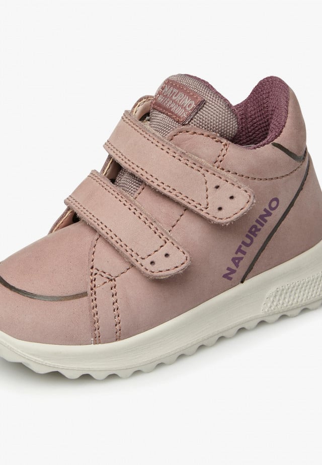 NATURINO PARPAR WPSneakers aus Veloursleder, Altrosa
