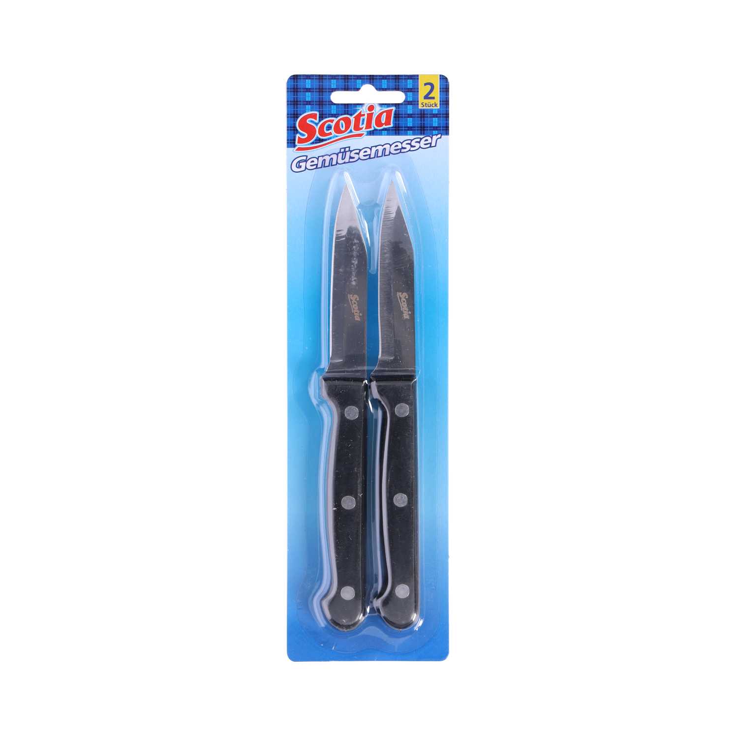 Scot. Gemüsemesser 2er, Kunststoffgriff