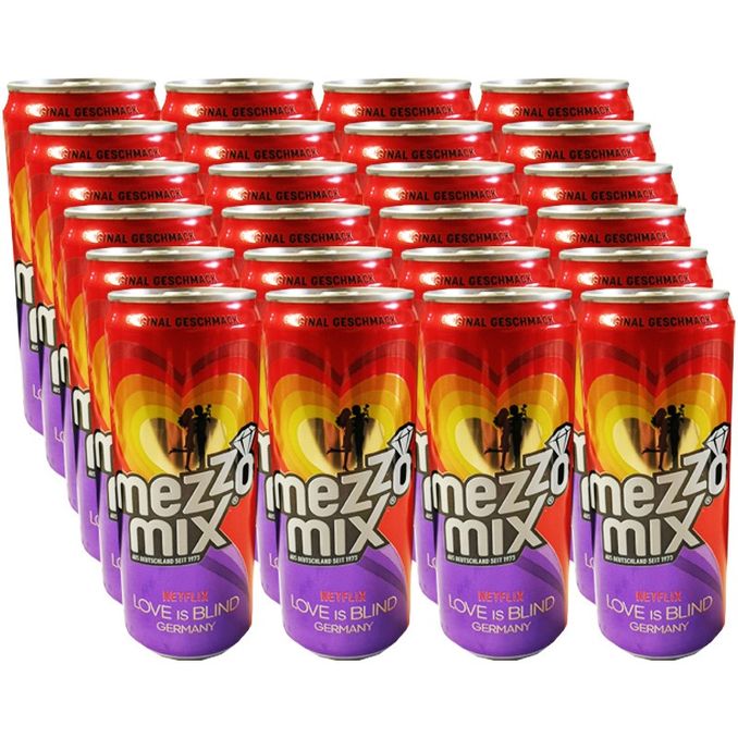 Mezzo Mix, 24er Pack (EINWEG) zzgl. Pfand, 24x0,33L von Mezzo Mix