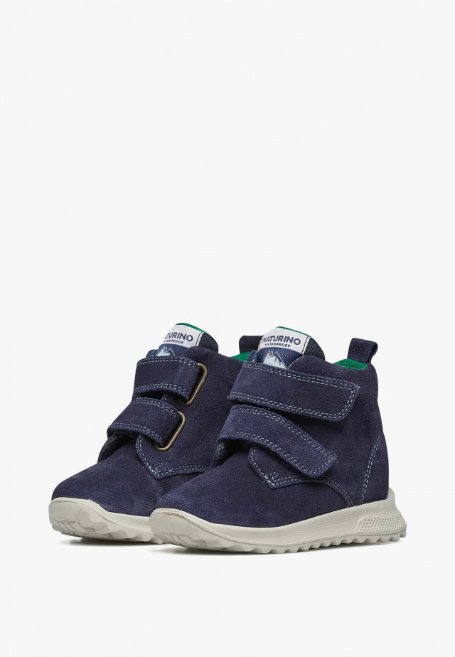 NATURINO WILLIC WPSchuhe aus Veloursleder, Marineblau