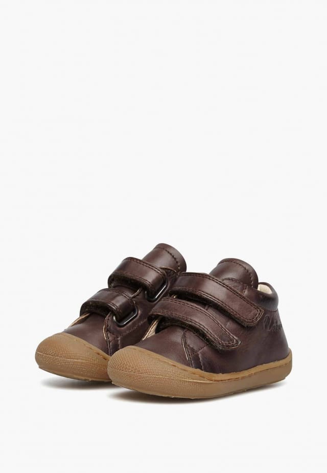 NATURINO COCOON VLLauflernschuhe aus Nappaleder, Nussbraun