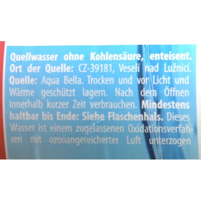 Wasser still, 12er Pack, 12 x 0,5L von PURANIA